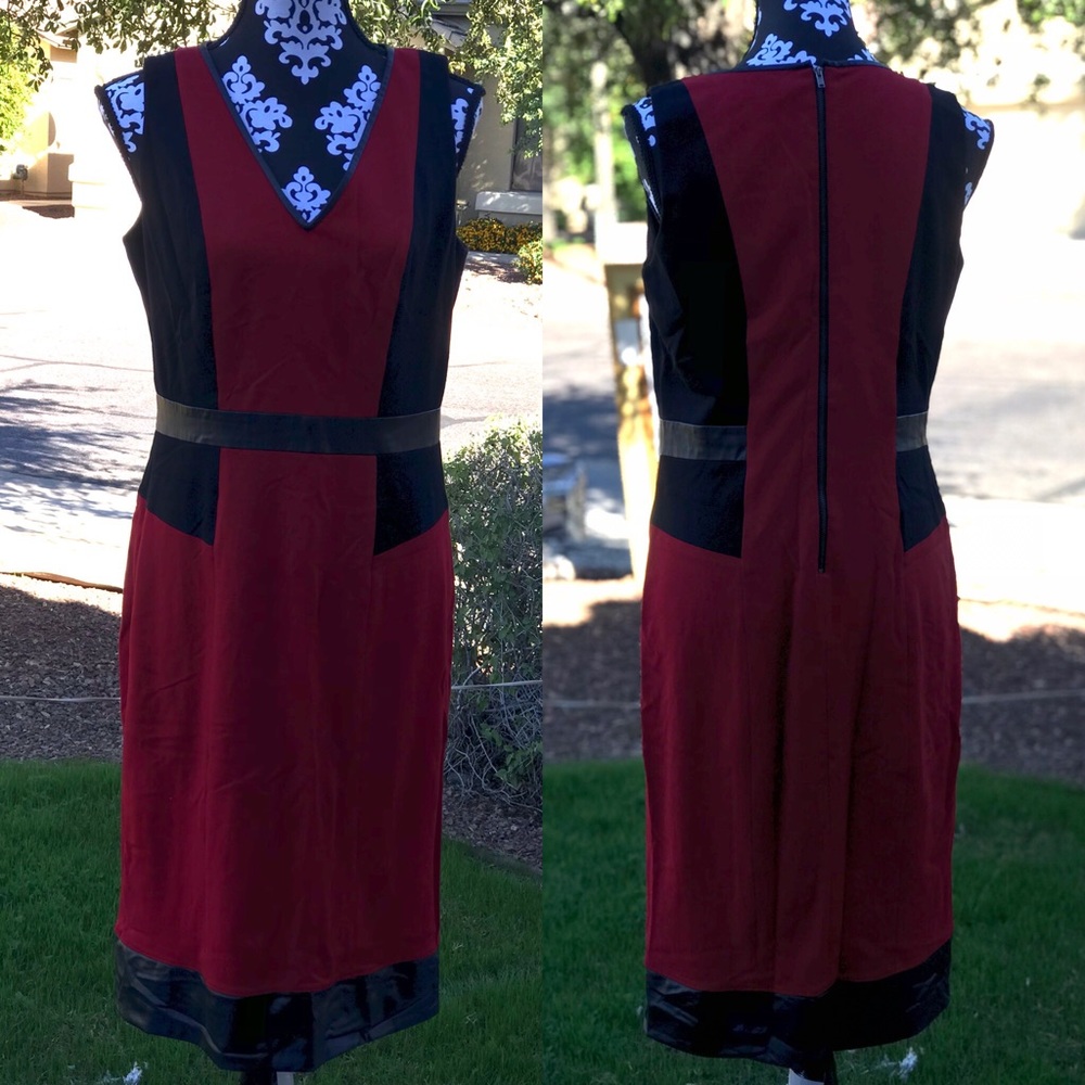 Red & Black Dress by Cynthia Steffe